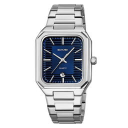 Часы наручные Skmei мужские кварцевые 9373silver-blue