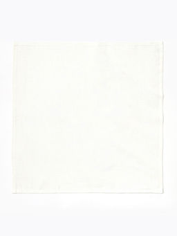 Набор салфеток сервировочных «Этель» Golden deer, 40×40 см - 2 шт., с декоративными кольцами, 100% лён