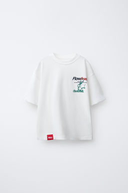 T-SHIRT WITH KEYRING PRINT