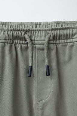 CARGO JOGGING TROUSERS WITH LABEL - Zara фото 13
