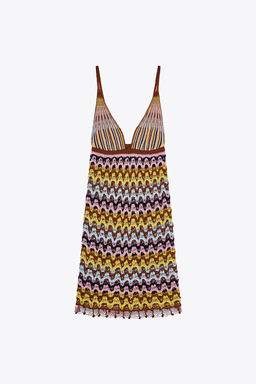 MINI KNIT DRESS - Zara фото 5