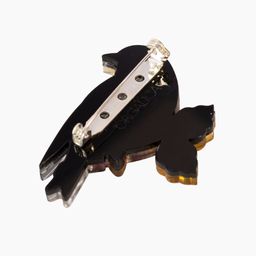 Брошь Розовый Робин - Orgalica фото 3