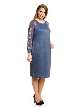 Платье 802 джинсовый - Novita фото 2