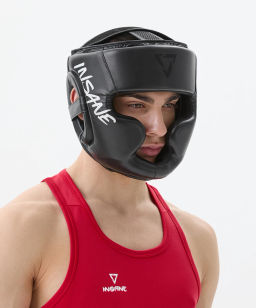 Шлем закрытый INSANE IMPACT IN24-HG400, ПУ, черный