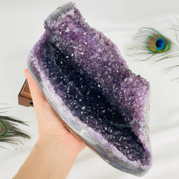 Друза Аметиста на подставке
