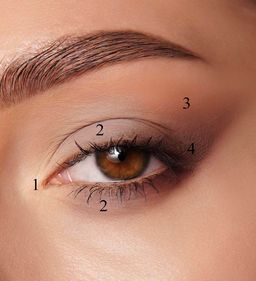 LuxVisage Тени Glam Look 4 х цв. матовые тон04 лиловая  фото 3