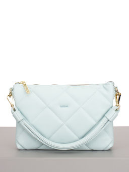 LACCOMA сумка Луиза-Ф826-голубой эко кожа хлопок