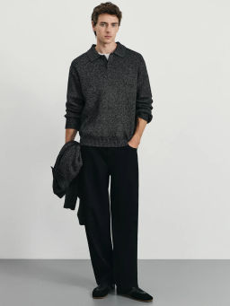 Джемпер с эффектом меланж / Zarina