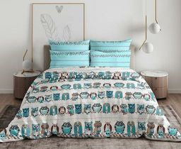 КПБ Совы бязь хлопок 100% 1, 5 сп.