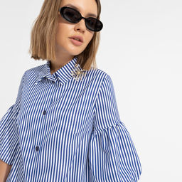 Платье Убежим от папарацци (блю, с поясом) - Charutti фото 3