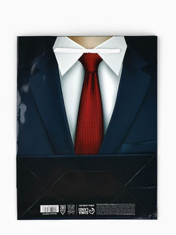 Цена за 3 шт. Пакет подарочный ламинированный, упаковка, Лучшему мужчине, MS 18?23?8 см