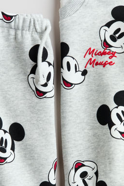 Conjunto estampado de 2 piezas en tejido sudadera - H&m фото 9