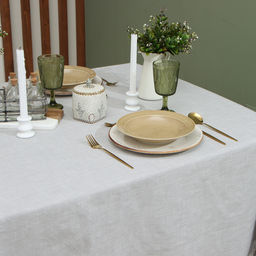 Скатерть Этель, цв. серый, 152х213 см, 100% хл - Simaland фото 3