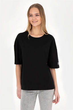 Женская черная футболка - U.s. polo assn фото 3