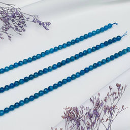 Бусины для украшений из Апатита (60 бусин) 39 см