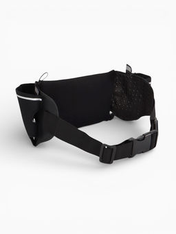 Сумка поясная туристическая, влагозащитная, 52×13 см, черная