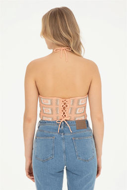 Женский свитер с лососем - U.s. polo assn фото 5