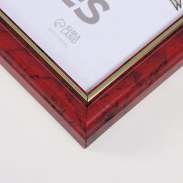 Фоторамка пластик "Пиксель" 30х40 см, яшма (пластик. экр)