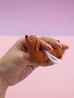 Брелок мялка - антистресс Pretty dachshund