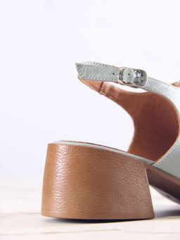 Босоножки 4013.23663bе.Авокадо лион+коричневый