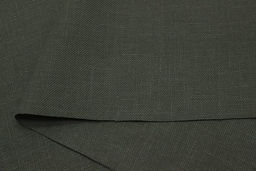 Конопля с хлопком-диагональ цв.Болотно-серый хаки, ш.1.4м, конопля-80%, хлопок-20%, 246гр/м.кв - Купава фото 6