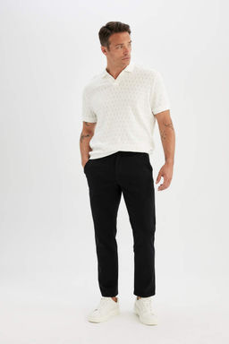 Брюки-чиносы из твила из парусины - Defacto фото 2