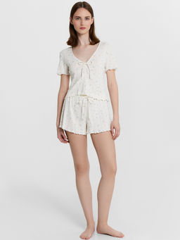 КОМПЛЕКТ ЖЕНСКИЙ (БЛУЗА, ШОРТЫ)