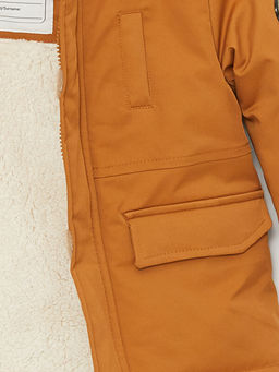 Kap??onlu Erkek Bebek Mont - Waikiki фото 3