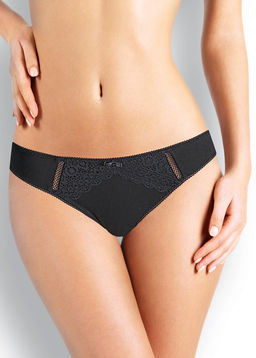 B606к Трусы жен. Кружево хлопок (ЧЗ)