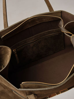 Замшевая сумка Bossy DBR 31382 тундра фото 9