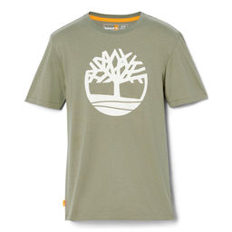 Футболка Timberland T-Shirt Kennebec River Tree Logo Regular оливковая