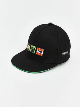 Minecraft Bask?l? Erkek Bebek Kep ?apka