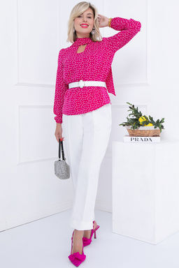 БЛУЗКА МИЛА (ФУКСИЯ) - Bellovera фото 2