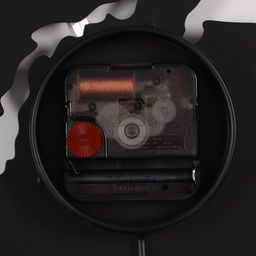 Часы настенные интерьерные «Карта мира», серия: Лофт, бесшумные, плавный ход, d=60 см, от батарейки 1хАА