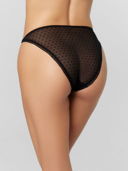 Цена за 2 штуки! Трусы женские слипы в черном цвете - Mark formelle фото 4