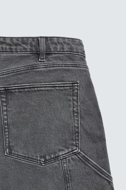 BERMUDA BOLSILLO CARPINTERO / Gris oscuro - Zara фото 10