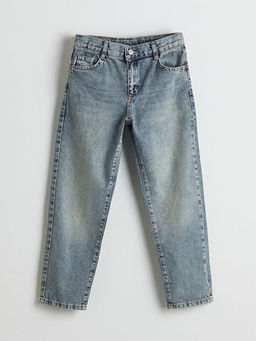 Straight Fit Erkek ?ocuk Jean Pantolon