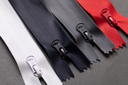 Молния Спираль декоративная GAMMA G103W с водонепроницаемым покрытием 70 см тип 3 10 шт разъёмная однозамковая