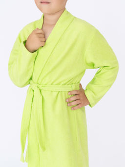 Халат детский салатовый 909/1 (110, 60)