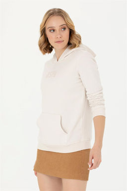 U. S. Polo Assn Женская базовая толстовка с капюшоном и камнем Неожиданная скидка в корзине - U.s. polo assn фото 3