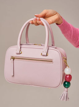 Кожаная сумка Hawaii DBR 31216 розовый дым фото 3