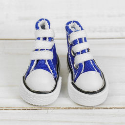 Кеды для кукол, длина подошвы 3,8 см, цвет синий - Simaland фото 3