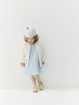 Берет хлопковый "Незабудка" 0+