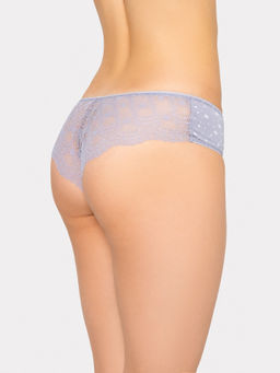 Цена за 2 штуки! Трусы женские шорты в сером цвете со снежинками снежинки на сером 412265 - Mark formelle фото 2