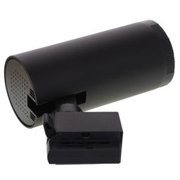 ULB-Q261 20W/4000K/AC BLACK Светильник-прожектор светодиодный трековый. 1600 Лм. Белый свет (4000К). С регулируемым углом свечения. Корпус черный. ТМ Volpe
