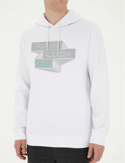 Beyaz Regular Fit Sweatshirt - Pierre cardin фото 6