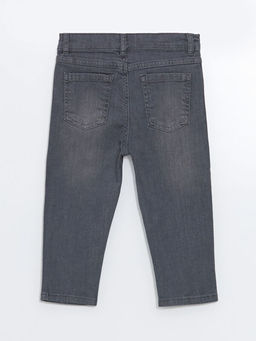 Beli Lastikli Erkek Bebek Jean Pantolon