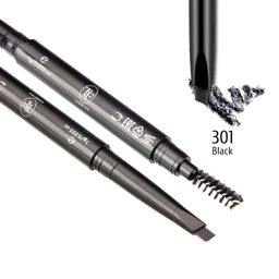 TF CEB03 Карандаш для бровей механический с щеточкой BROW ACADEMY тон 301 черный