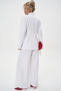 Брюки Тайрис (белый) - Эльза фото 26