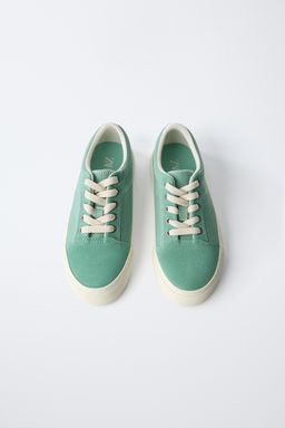 BAMBA CORDONES / Verde - Zara фото 5